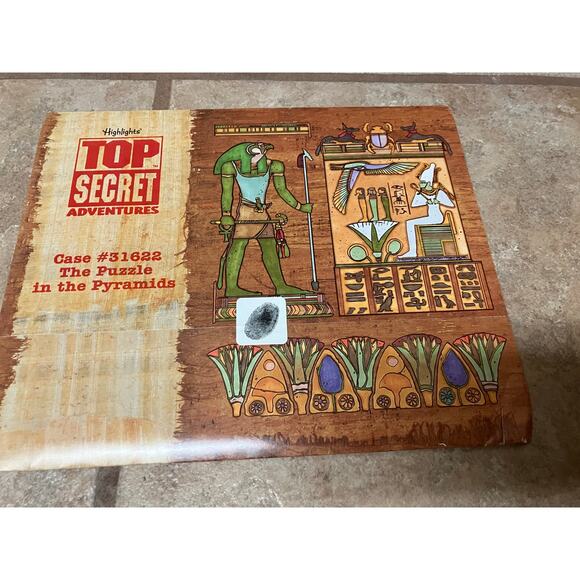 Egypt Highlights Top Secret Adventures Opened No Keychain Cards Intact - Picture 5 of 5